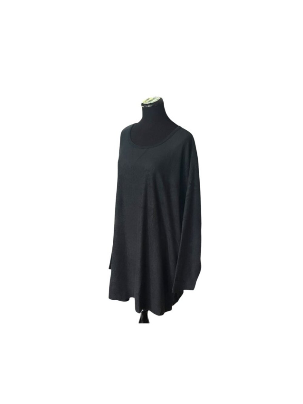 Woman Within Black Sweat Shirt - Women's Size 3X - NEW with tags - Picture 3 of 7